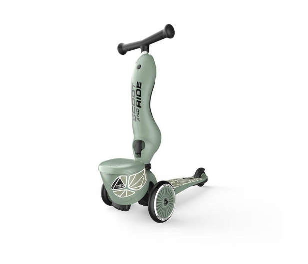 Scoot & Ride Highwaykick 1 Lifestyle Jeździk i hulajnoga 2w1 Green Lines - 1109666 - zdjęcie 4